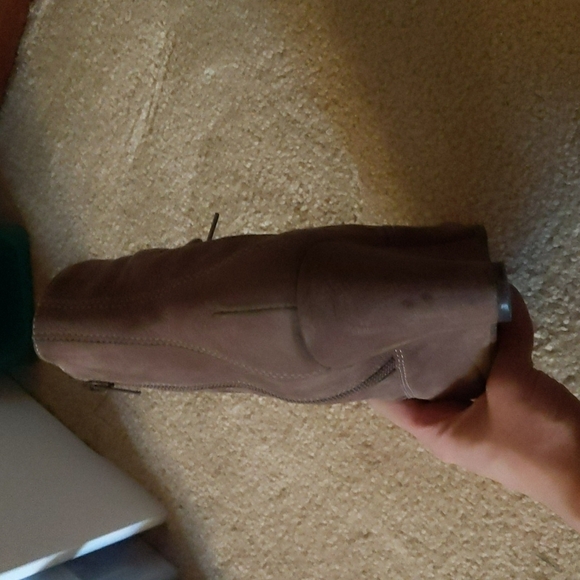 Soft Brazilian Brown Lace Up Wedge Heel Boots Size 7 - Picture 12 of 16